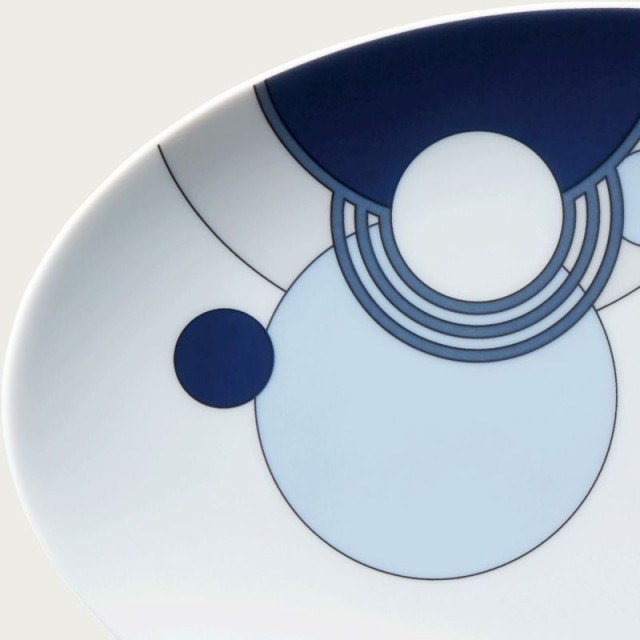 Noritakeノリタケ FRANK LLOYD WRIGHT DESIGN TABLEWARE IMPERIAL BLUE