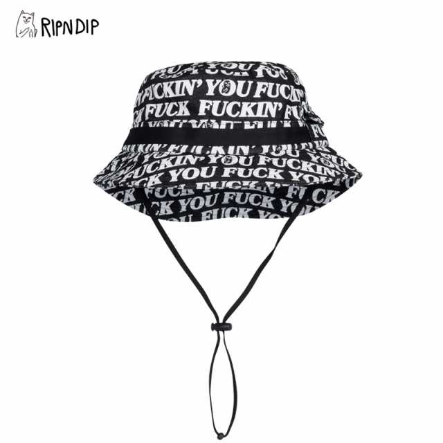 Ripndip Fuckin Fuck Boonie Denim Hat Aa