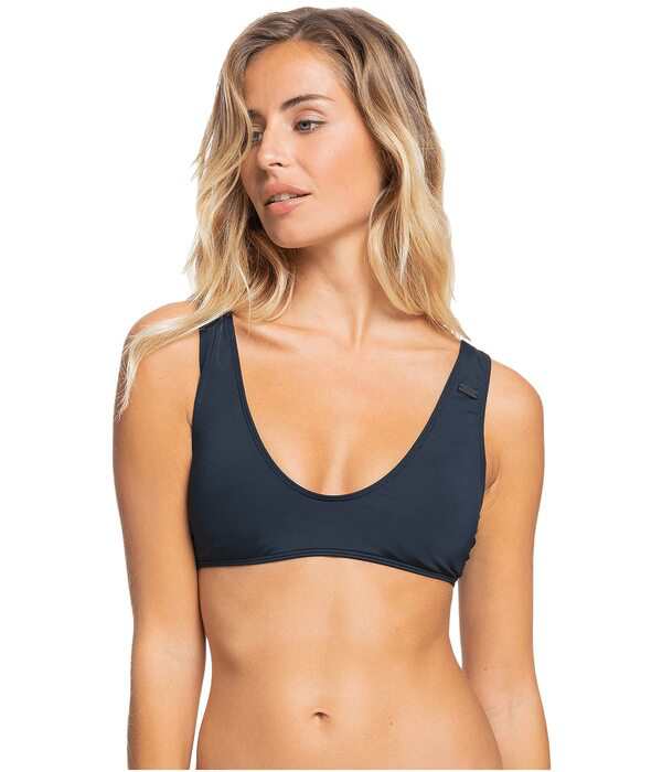 ロキシー レディース トップのみ 水着 Solid Beach Classics Elongated Bikini Top