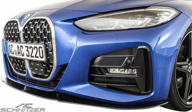 Ms G22 G23 BMW 4シリーズ M SPORT用 2020y AC SCHNITZER フロントリップスポイラー