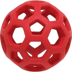 他サイト： ホーリーローラーボール ミニ レッド(1コ入)[犬のおもちゃ・しつけ]の商品画像