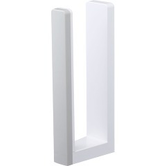 他サイト： ストッパー付マグネットキッチンペーパーホルダー プレート ホワイト(1コ入)[キッチン収納]の商品画像