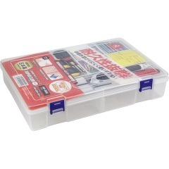 他サイト： リングスター スーパークラブパーツ 10コマタイプ 仕切板 RP-300 クリア(8枚入)[工具]の商品画像