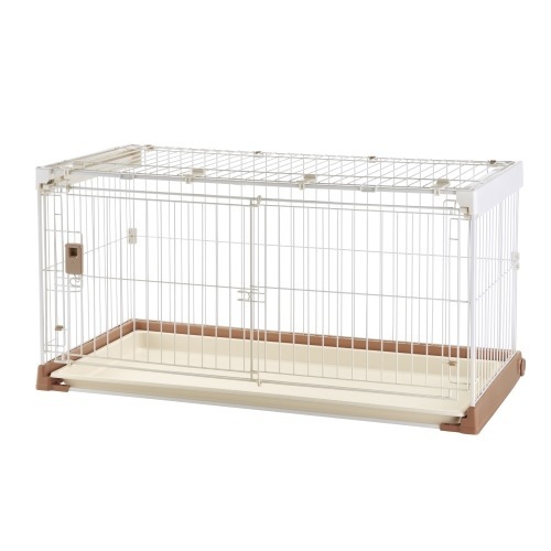 他サイト： お掃除簡単ペットケージ 1200 ブラウン(1コ入)[ペット用サークル・ケージ・ルーム・タワー]の商品画像