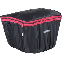 他サイト： 前後兼用バスケットカバー センターバスケット対応 ブラック KW-767FR/BK(1コ入)[自転車]の商品画像