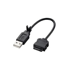 他サイト： エレコム au WIN対応 携帯電話用データ転送・充電USBケーブル MPA-BTCWUSB/BK(1コ入)[変換アダプター・ケの商品画像
