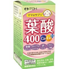 他サイト： 葉酸400 Ca・Feプラス(120粒)[葉酸(ビタミンM)]の商品画像