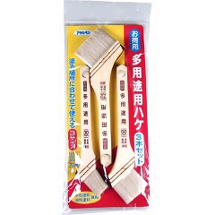 他サイト： アサヒペン 多用途用ハケ 3本セット OT-3P(1セット)[DIY その他]の商品画像