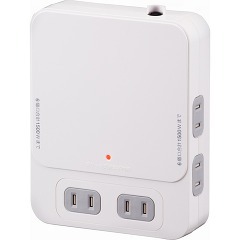 他サイト： 6口 拡張コンセント テレビボードバッグ用 TK6TV1-W(1コ入)[OA商品]の商品画像