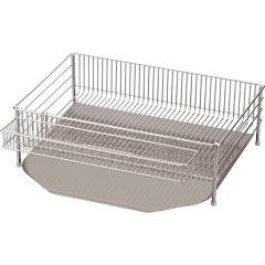 他サイト： ラバーゼ la base ニュー水切りかご 大 縦置タイプ 3点 DLM-8585有元葉子デザイン(1セット)[キッチン用品 その商品画像