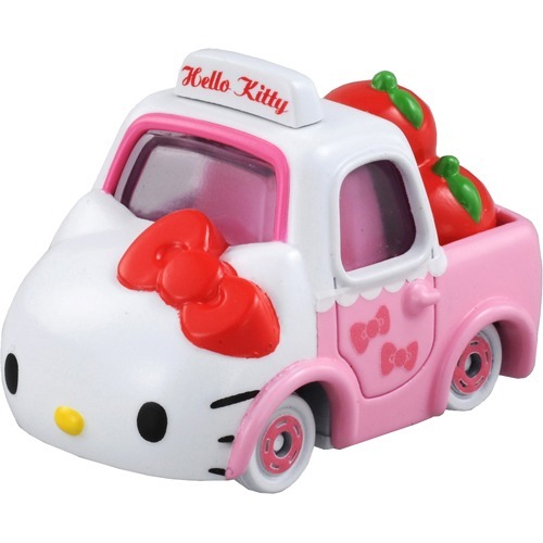 他サイト： トミカ ドリームトミカ No.152 ハローキティりんごをはこぶくるま(1コ入)[ベビー玩具・赤ちゃんおもちゃ その他]の商品画像