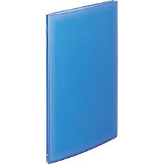 他サイト： リクエスト 透明クリヤーブック ブルー G3133-8(1冊)[ノート・ファイル]の商品画像