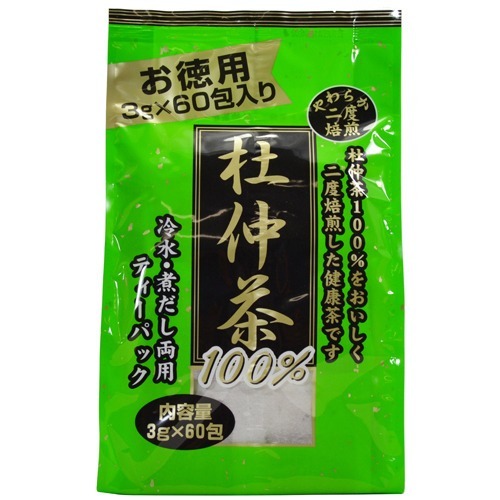 他サイト： ユウキ製薬 二度焙煎 杜仲茶( 3g×60包)[杜仲茶(とちゅう茶)]の商品画像