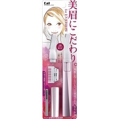 他サイト： クシ付きマユトリマー 女性用 KQ1802(1セット)[眉専用カミソリ]の商品画像