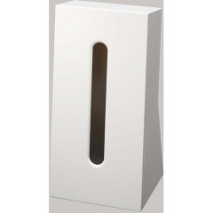 他サイト： ティッシュケース スマート ホワイト(1コ入)[収納]の商品画像