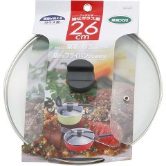 他サイト： クックエポ 強化ガラス蓋 26cm ND-5527(1コ入)[フライパン]の商品画像