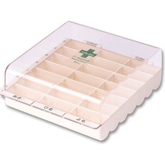 他サイト： くすり整理ボックス アイボリー(1コ入)[収納]の商品画像