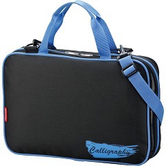 他サイト： 書道セット GC282-12 ブルー(1セット)[文房具 その他]の商品画像