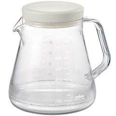他サイト： 曙産業 コーヒーサーバー ストロン ホワイト TW-3725(850ml)[テーブルウェア]の商品画像