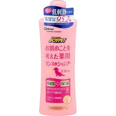 他サイト： ジョイペット お肌のことを考えた薬用リンスインシャンプー ベビーパウダー(300ml)[ペットの雑貨・ケアグッズ]の商品画像