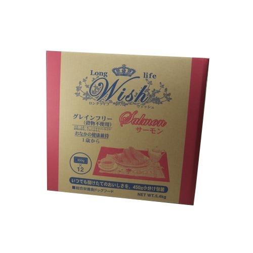 他サイト： ウィッシュ サーモン(5.4kg)[ドッグフード(ドライフード)]の商品画像