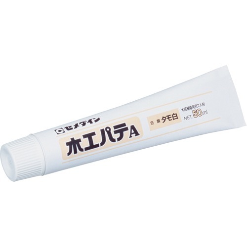他サイト： セメダイン 木工パテA タモ白 HC-151(50ml)[接着剤・補修用品]の商品画像