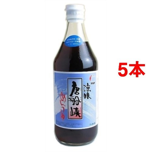 他サイト： TSF 涼味 唐船峡 めんつゆ(500ml*5コセット)[つゆ]の商品画像
