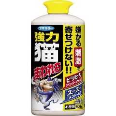 他サイト： フマキラー 強力猫まわれ右粒剤 猫よけ粒タイプ(900g)[犬・猫 忌避剤]の商品画像