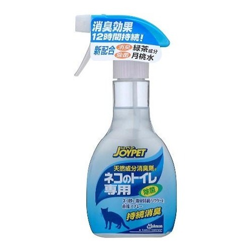 他サイト： ジョイペット 天然成分消臭剤 ネコのトイレ専用(270ml)[猫砂・猫トイレ用品]の商品画像