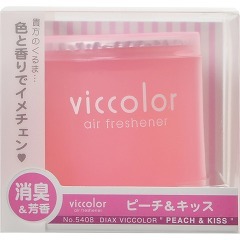 他サイト： ダイヤックス ビッカラ ピーチ&キッス(85g)[車用 消臭・芳香剤]の商品画像