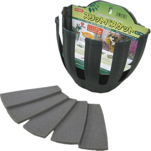 他サイト： 伊藤商事 スリットバスケット SLT-25(1コ入)[園芸用資材・雑品]の商品画像