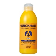 他サイト： ゾイック クイックハーフ トリートメントインシャンプー 成犬用(300ml)[ペットの雑貨・ケアグッズ]の商品画像