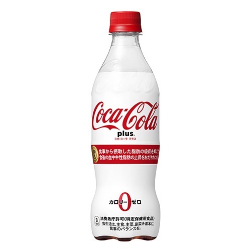 他サイト： コカ・コーラ プラス(470ml*24本入)[トクホの炭酸]の商品画像