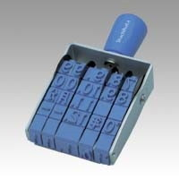 他サイト： 1318-NFD-2G 回転ゴム印 欧文日付 2号 ゴシック体の商品画像