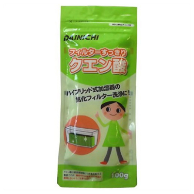 他サイト： DAINICHI H010010 [加湿器フィルター洗浄用クエン酸 100g]の商品画像
