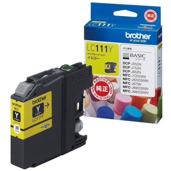 他サイト： Brother LC111Y イエロー [インクカートリッジ] メーカー直送の商品画像
