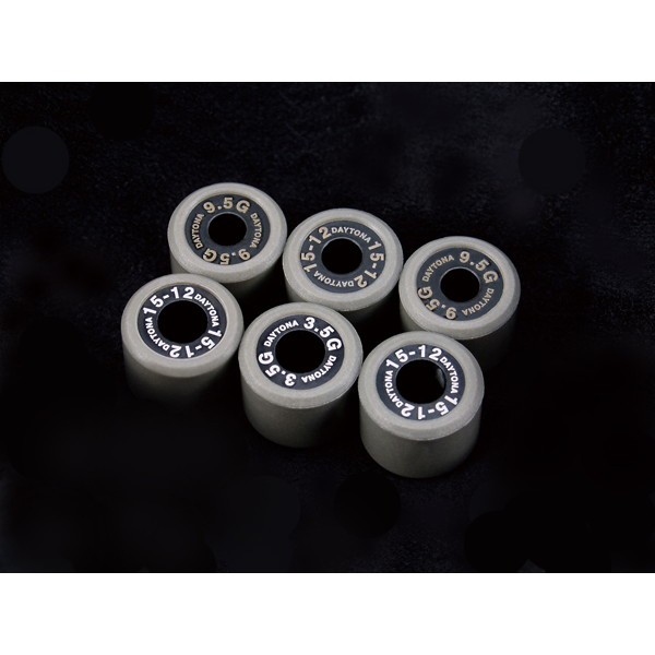他サイト： デイトナ D90455 [DWRウエイトローラー3個セット φ15×12mm×7g ヤマハ系]の商品画像