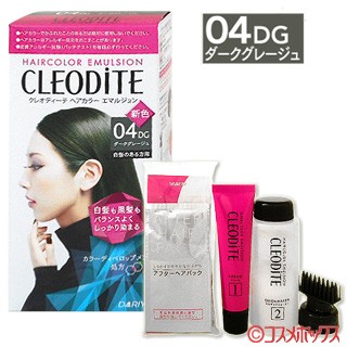 04dg ダークグレージュ ヘアカラー エマルジョン 白髪のある方用 クレオディーテ Cleodite ダリヤ Dariya の通販はau Pay マーケット コスメボックス