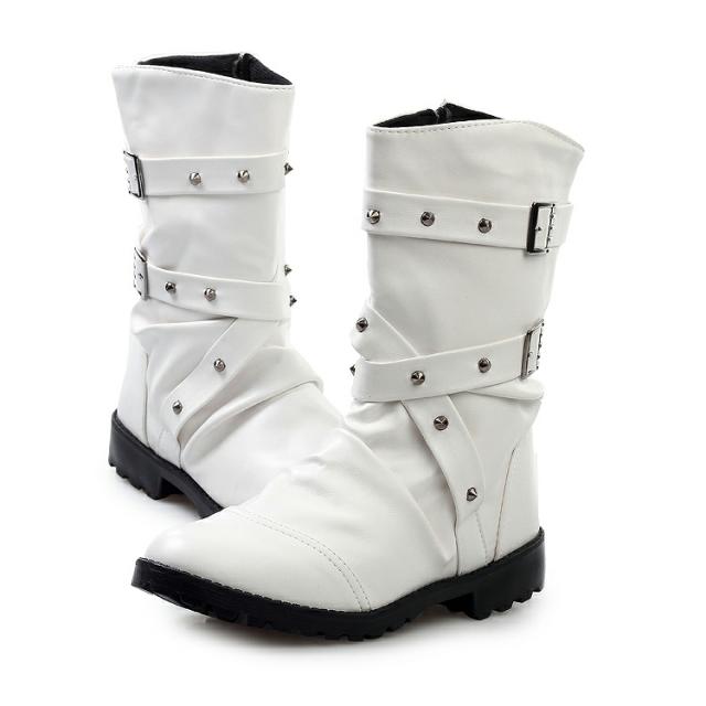 12 21発送予定 スタッズ クロスベルトロングブーツ 白 靴悪羅悪羅系オラオラ系ヤカラグヤクザヤンキーチンピラチョイ悪 ライダーの通販はau Pay マーケット Birth Japan