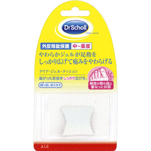 他サイト： ドクター・ショール クリア・ジェル・クッション トー・ストレーター 1個[配送区分:A2]の商品画像