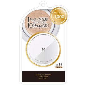 他サイト： MISSHB(ミシャ) M クッションファンデーション (モイスチャー) NO.21 明るい肌色 15g(配送区分:B2)の商品画像