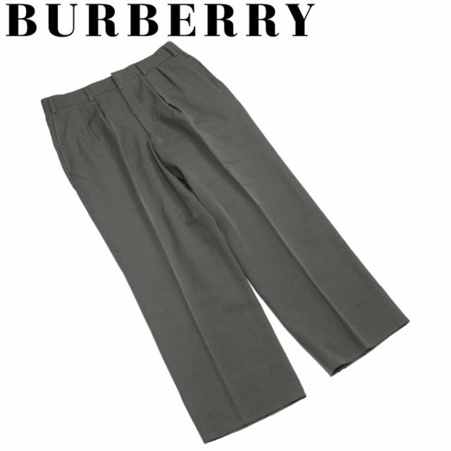 バーバリー パンツ ボトムス メンズ スラックス センタープレス Burberry 中古の通販はau Pay マーケット ブランドデポ