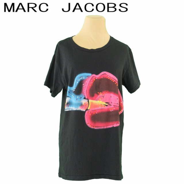 マークジェイコブス Tシャツ 半袖 カットソー レディース メンズ Xs Sサイズ ラインストーン付き シガープリント Marc Jacobs 中古の通販はau Pay マーケット ブランドデポtokyo