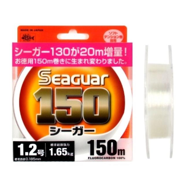 他サイト： クレハ合繊(KUREHAGOHSEN) シーガー 150m 1.2号 クリア ネコポス(メール便)対象商品の商品画像