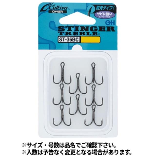 他サイト： オーナー(OWNER) ST-36BC スティンガートリプルフック #6 11548 ネコポス(メール便)対象商品の商品画像