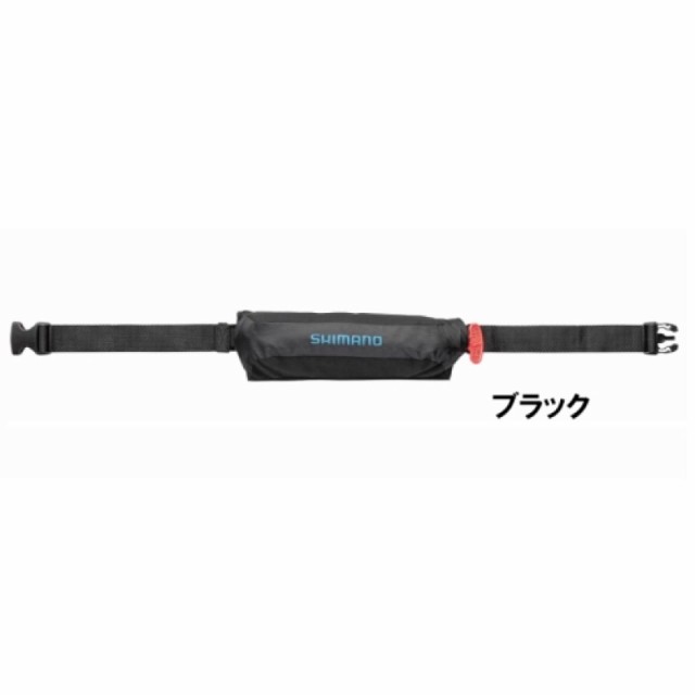他サイト： シマノ(SHIMANO) ラフトエアジャケット(コンパクトタイプ・膨脹式救命具) フリー ブラック VF-053Uの商品画像