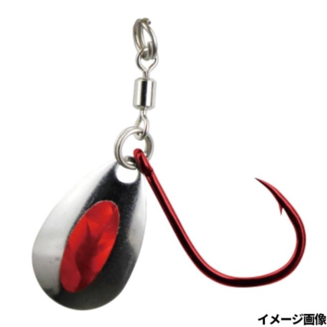 他サイト： スピンブレードフック M 3.レッド FS581 ネコポス(メール便)対象商品の商品画像