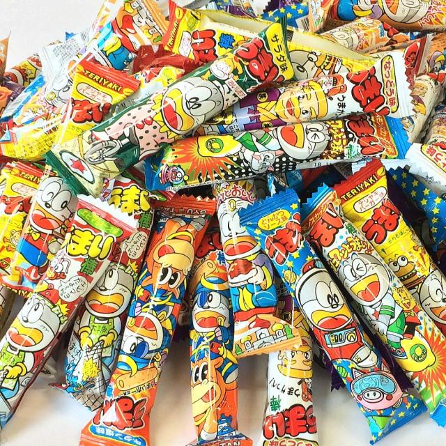 他サイト： やおきん うまい棒 詰め合わせ 15種類の中から入る!合計300本の商品画像
