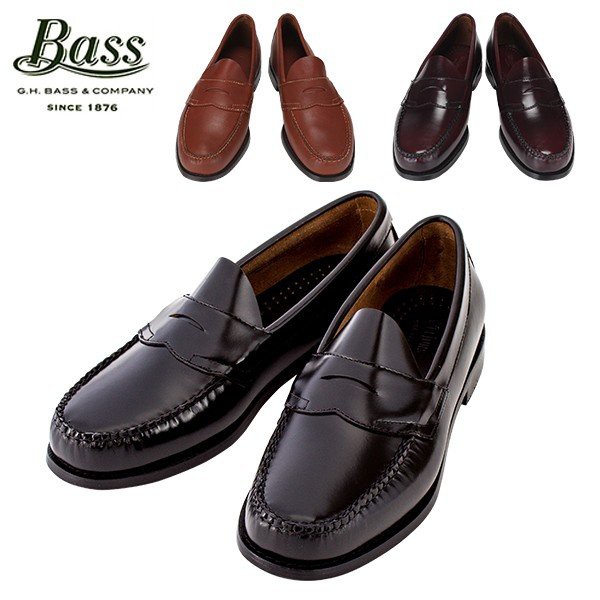 あす着 G H Bass G H バス Penny Loafer Logan ペニーローファー