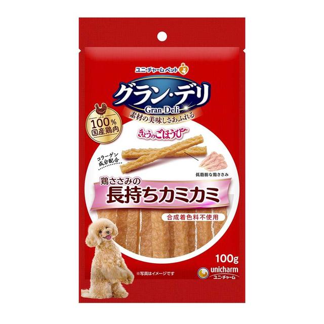 他サイト： グラン・デリ きょうのごほうび 鶏ささみの長もちカミカミ 100gの商品画像
